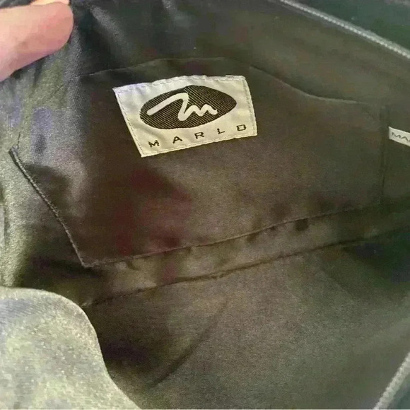 Marlo Sequined Evening Purse. Black Shoulder Strap. Special occasion Party - Picture 4 of 7